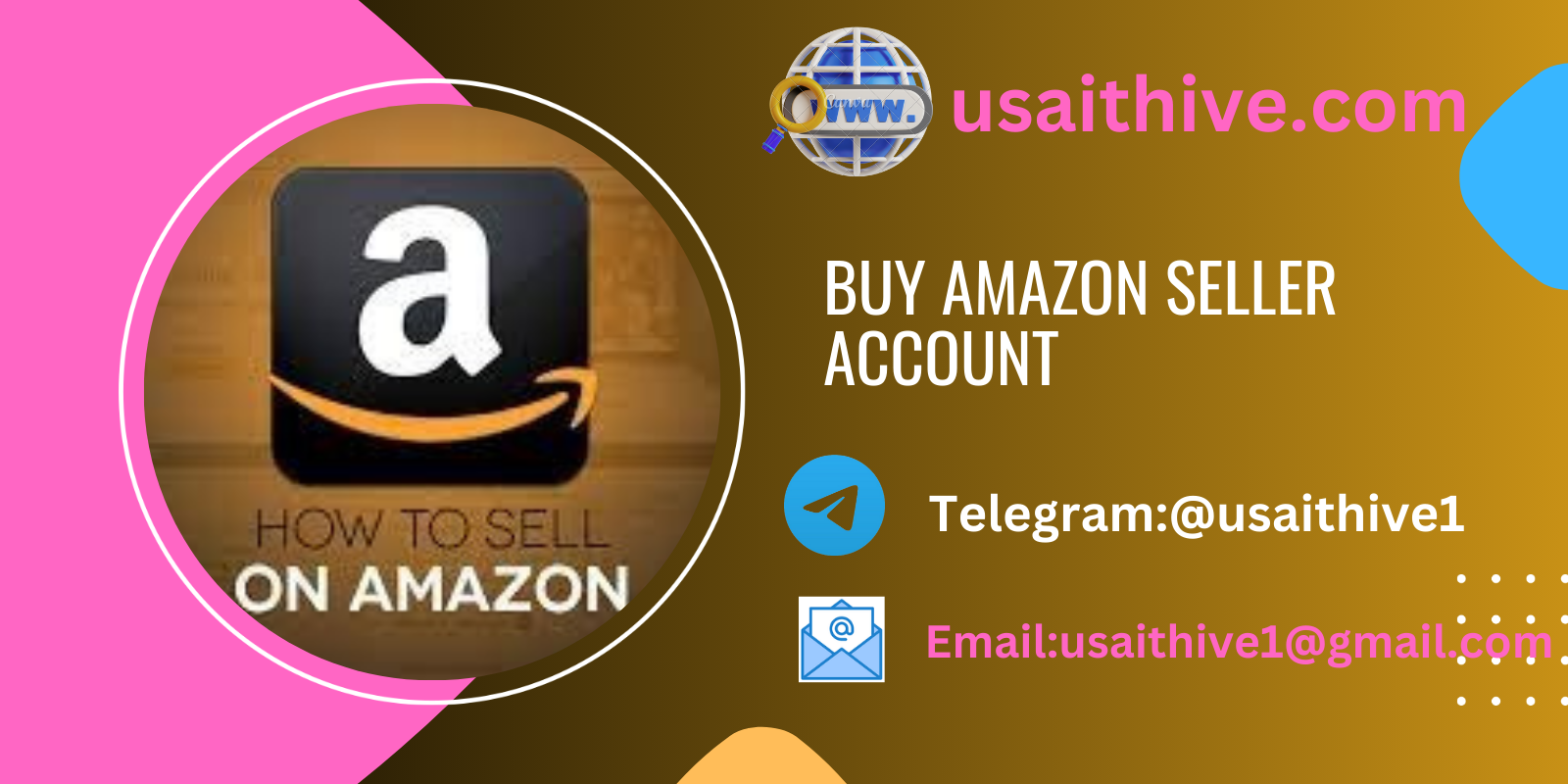 Buy Amazon Seller Account
